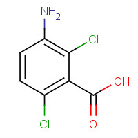 50917-29-8 3-amino-2,6-dichlorobenzoic acid chemical structure