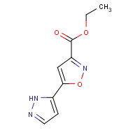 264226-03-1 ethyl 5-(1H-pyrazol-5-yl)-1,2-oxazole-3-carboxylate chemical structure