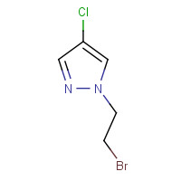 1011801-59-4 1-(2-bromoethyl)-4-chloropyrazole chemical structure