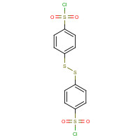 27738-91-6 4-[(4-chlorosulfonylphenyl)disulfanyl]benzenesulfonyl chloride chemical structure