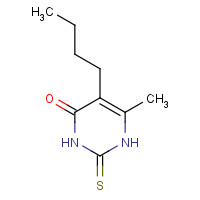 29113-41-5 5-butyl-6-methyl-2-sulfanylidene-1H-pyrimidin-4-one chemical structure