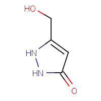 70498-81-6 5-(hydroxymethyl)-1,2-dihydropyrazol-3-one chemical structure