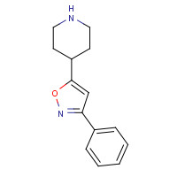 737766-69-7 3-phenyl-5-piperidin-4-yl-1,2-oxazole chemical structure