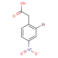 66949-40-4 2-(2-bromo-4-nitrophenyl)acetic acid chemical structure