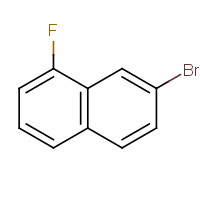 319-04-0 7-bromo-1-fluoronaphthalene chemical structure
