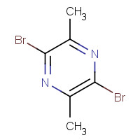 121594-49-8 2,5-dibromo-3,6-dimethylpyrazine chemical structure