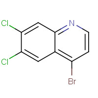 1070879-39-8 4-bromo-6,7-dichloroquinoline chemical structure