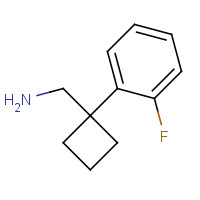 859164-47-9 [1-(2-fluorophenyl)cyclobutyl]methanamine chemical structure