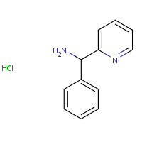 59575-91-6 phenyl(pyridin-2-yl)methanamine;hydrochloride chemical structure