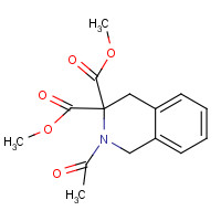 143767-55-9 dimethyl 2-acetyl-1,4-dihydroisoquinoline-3,3-dicarboxylate chemical structure