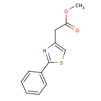 449780-22-7 methyl 2-(2-phenyl-1,3-thiazol-4-yl)acetate chemical structure