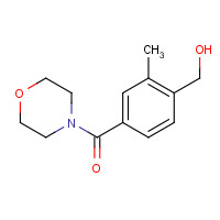 1423070-22-7 [4-(hydroxymethyl)-3-methylphenyl]-morpholin-4-ylmethanone chemical structure