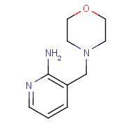 1250814-06-2 3-(morpholin-4-ylmethyl)pyridin-2-amine chemical structure