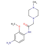 837421-39-3 N-(4-amino-2-methoxyphenyl)-2-(4-methylpiperazin-1-yl)acetamide chemical structure