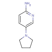 937623-38-6 5-pyrrolidin-1-ylpyridin-2-amine chemical structure