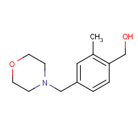 1441106-87-1 [2-methyl-4-(morpholin-4-ylmethyl)phenyl]methanol chemical structure
