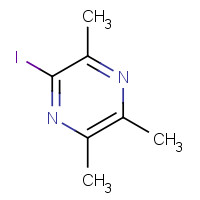 125060-83-5 2-iodo-3,5,6-trimethylpyrazine chemical structure