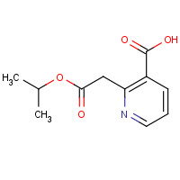 1345461-10-0 2-(2-oxo-2-propan-2-yloxyethyl)pyridine-3-carboxylic acid chemical structure