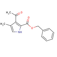 1063631-10-6 benzyl 3-acetyl-4-methyl-1H-pyrrole-2-carboxylate chemical structure