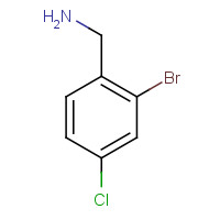 874482-95-8 (2-bromo-4-chlorophenyl)methanamine chemical structure