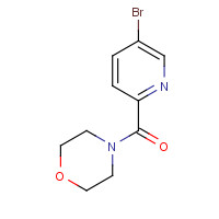 957063-06-8 (5-bromopyridin-2-yl)-morpholin-4-ylmethanone chemical structure