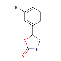 943910-36-9 5-(3-bromophenyl)-1,3-oxazolidin-2-one chemical structure