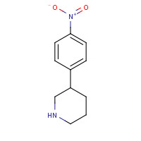 19733-55-2 3-(4-nitrophenyl)piperidine chemical structure