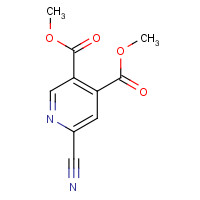 205646-60-2 dimethyl 6-cyanopyridine-3,4-dicarboxylate chemical structure
