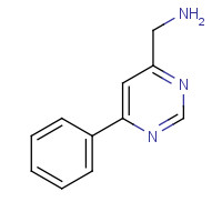 1083396-46-6 (6-phenylpyrimidin-4-yl)methanamine chemical structure