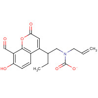 1607803-36-0 N-[2-(8-formyl-7-hydroxy-2-oxochromen-4-yl)butyl]-N-prop-2-enylcarbamate chemical structure