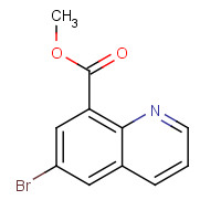 1266728-34-0 methyl 6-bromoquinoline-8-carboxylate chemical structure