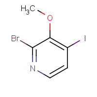1261365-82-5 2-bromo-4-iodo-3-methoxypyridine chemical structure