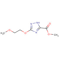 1319257-85-6 methyl 3-(2-methoxyethoxy)-1H-1,2,4-triazole-5-carboxylate chemical structure