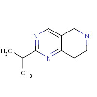 954230-61-6 2-propan-2-yl-5,6,7,8-tetrahydropyrido[4,3-d]pyrimidine chemical structure