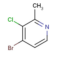1188140-52-4 4-bromo-3-chloro-2-methylpyridine chemical structure