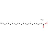 27147-71-3 2-methylhexadecanoic acid chemical structure
