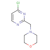 1093880-86-4 4-[(4-chloropyrimidin-2-yl)methyl]morpholine chemical structure
