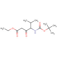 733803-23-1 ethyl 5-methyl-4-[(2-methylpropan-2-yl)oxycarbonylamino]-3-oxohexanoate chemical structure