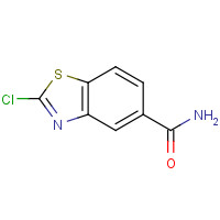 37525-60-3 2-chloro-1,3-benzothiazole-5-carboxamide chemical structure