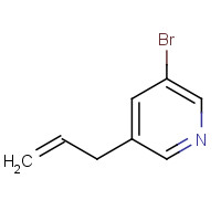 342602-69-1 3-bromo-5-prop-2-enylpyridine chemical structure