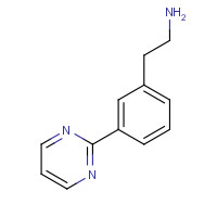 910404-93-2 2-(3-pyrimidin-2-ylphenyl)ethanamine chemical structure