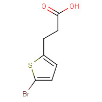 900027-23-8 3-(5-bromothiophen-2-yl)propanoic acid chemical structure