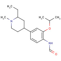 1462951-59-2 N-[4-(2-ethyl-1-methylpiperidin-4-yl)-2-propan-2-yloxyphenyl]formamide chemical structure