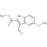 885273-51-8 methyl 3-formyl-5-methoxy-1H-indole-2-carboxylate chemical structure