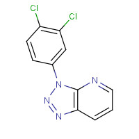 62052-14-6 3-(3,4-dichlorophenyl)triazolo[4,5-b]pyridine chemical structure