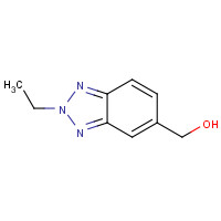 628294-67-7 (2-ethylbenzotriazol-5-yl)methanol chemical structure
