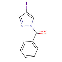 116228-38-7 (4-iodopyrazol-1-yl)-phenylmethanone chemical structure