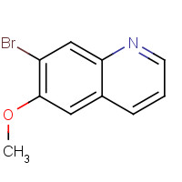 103028-33-7 7-bromo-6-methoxyquinoline chemical structure