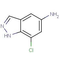 864082-49-5 7-chloro-1H-indazol-5-amine chemical structure