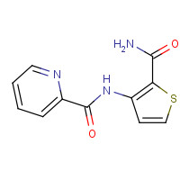 733806-30-9 N-(2-carbamoylthiophen-3-yl)pyridine-2-carboxamide chemical structure